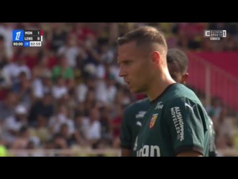 Przemysław Frankowski Goal 90+4, Monaco vs Lens ,(1-1) All Goals and Extended Highlights