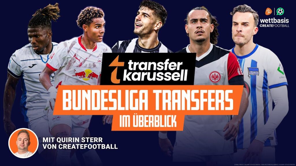 Deadline Day - Das sind die neusten Bundesliga-Transfers!⚽️B04, WOB, VfB, RBL, TSG u.v.m. ⚽️