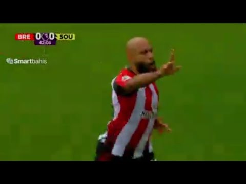 Bryan Mbeumo Goal, Brentford vs Southampton (1-0) All Goals and Extended Highlights