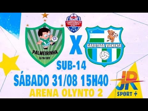 PALMEIRINHA X GAROTADA VIANENSE - SUB 14 - CAMPEONATO MARANHENSE - FUT 7 (2024)