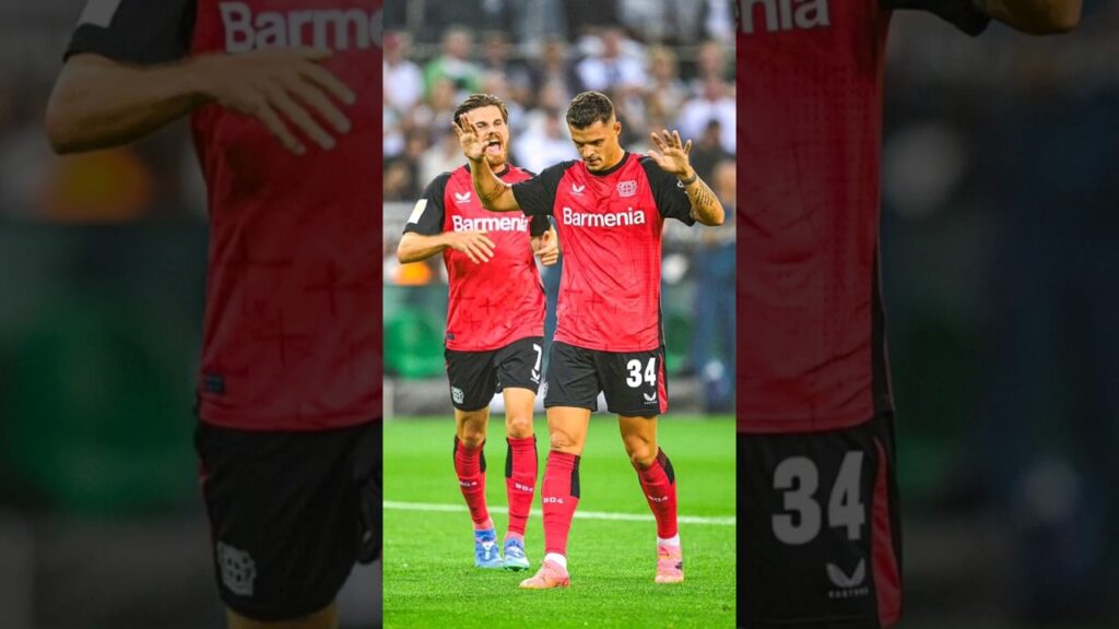 Granit Xhaka Vs Borussia Mochengladbach