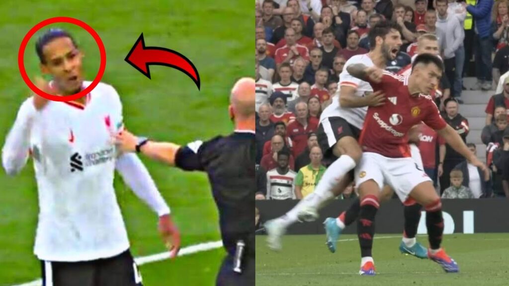 Liverpool fans are loving Virgil van Dijk's furious five-word message to Lisandro Martinez