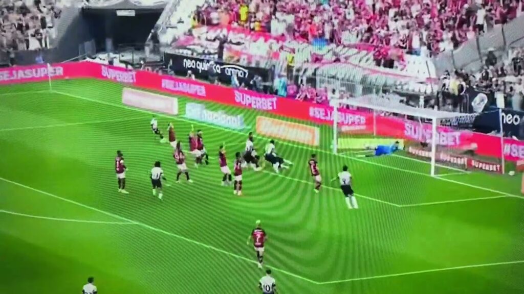 Gol anulado do Corinthians Felix torres