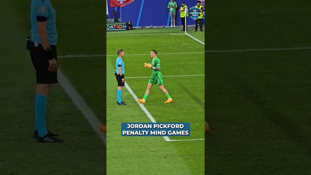 JORDAN PICKFORD PENALTY MIND GAMES 🧠🏴󠁧󠁢󠁥󠁮󠁧󠁿