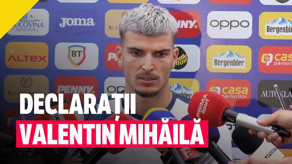 Valentin Mihăilă: "Sperăm să dăm 100% pentru tricolori" | GOLAZO.ro