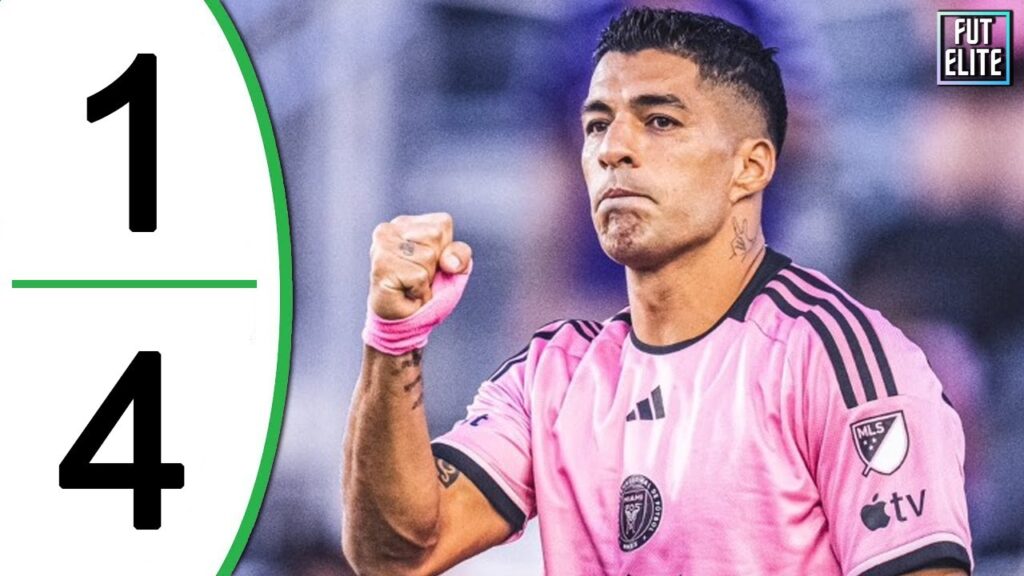 Luis Suarez 2 Goals - Chicago Fire vs Inter Miami 1-4 Extended Highlights & Goals 2024