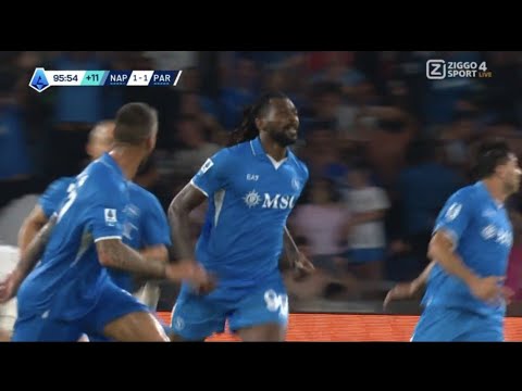 Frank Anguissa Goal 90+6, Napoli vs Parma (2-1) All Goals and Extended Highlights