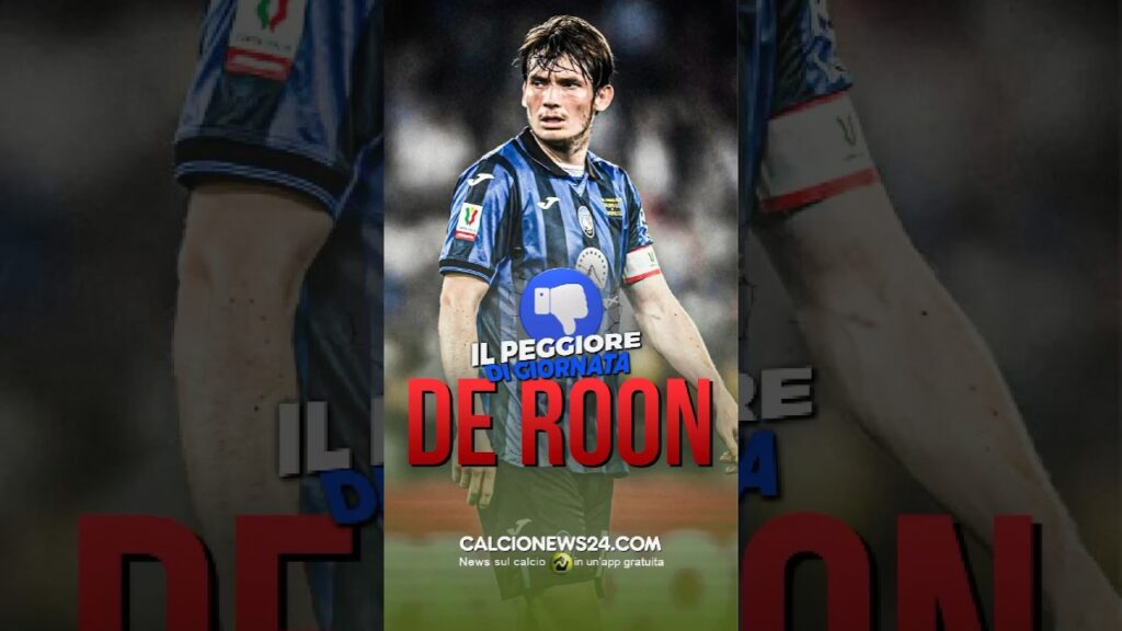 MARTEN DE ROON È IL PEGGIORE DELLA 3^ GIORNATA #calcionews24 #deroon