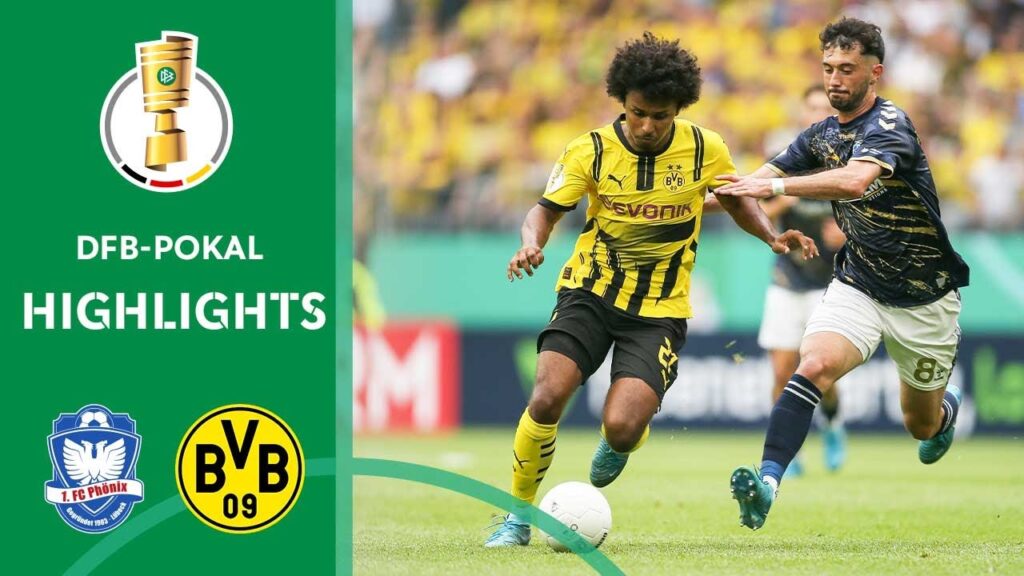 Underdog scores! | 1. FC Phönix Lübeck vs Borussia Dortmund 1-4 | Highlights | DFB-Pokal First Round