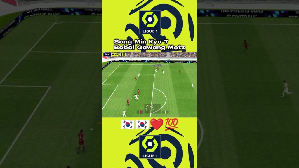 Song Min Kyu 7 Cetak Goal Lawan Fc Metz