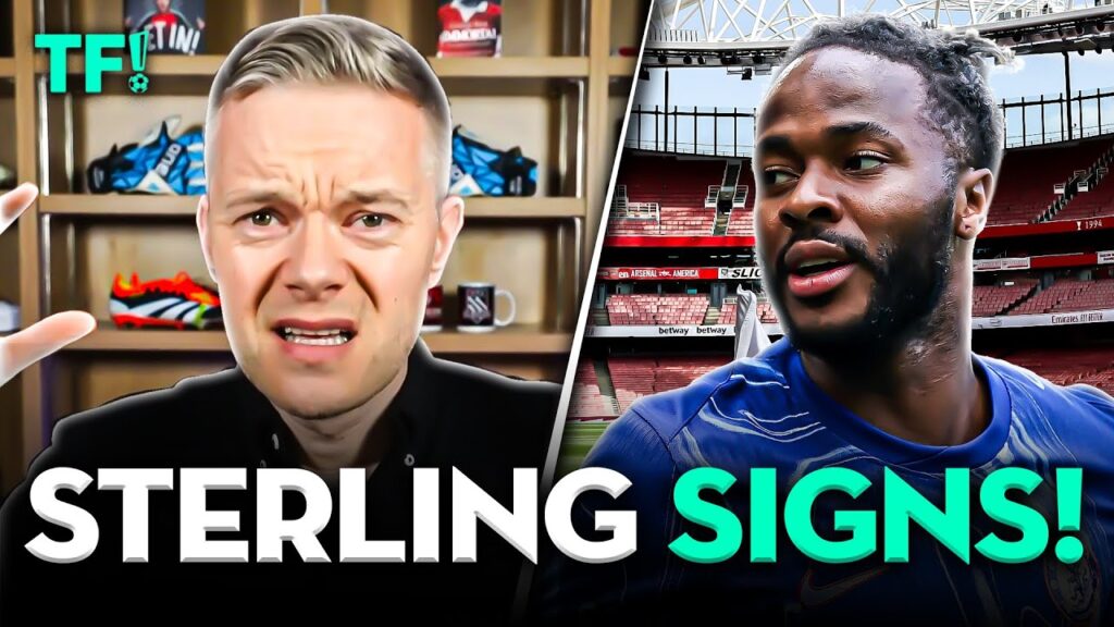BREAKING! RAHEEM STERLING SIGNS FOR ARSENAL!