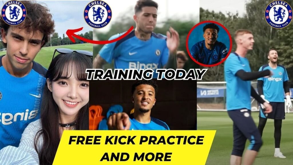 chelsea  training 🔥💯SANCHO SHINES IN FIRST SESSION🔥befor chelsea vs crystal palace live stream today