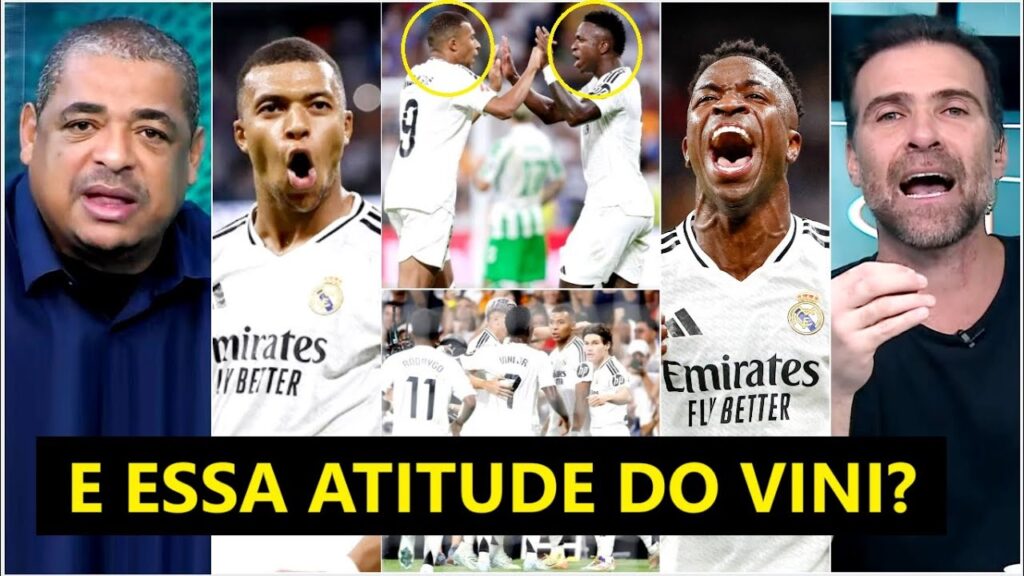 "EU NÃO FARIA ISSO se fosse o Vinicius Júnior! O Mbappé é um cara..." PÊNALTI CEDIDO no Real Madrid!