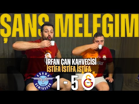 ADANADEMİR SPOR 1 - 5 GALATASARAY MAÇINA FANATİK GALATASARAYLILAR ÇILGIN TEPKİ