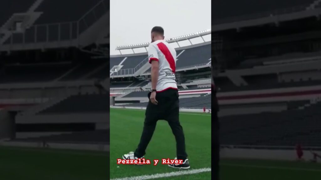 Pezzella volvió a River y al Monumental #river #futbol #argentina #monumental #german #pezzella