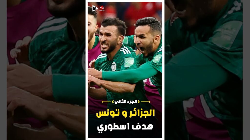 ملخص مباراة الجزائر و تونس فى نهائى كاس العرب | الجزء الثاني 🔥