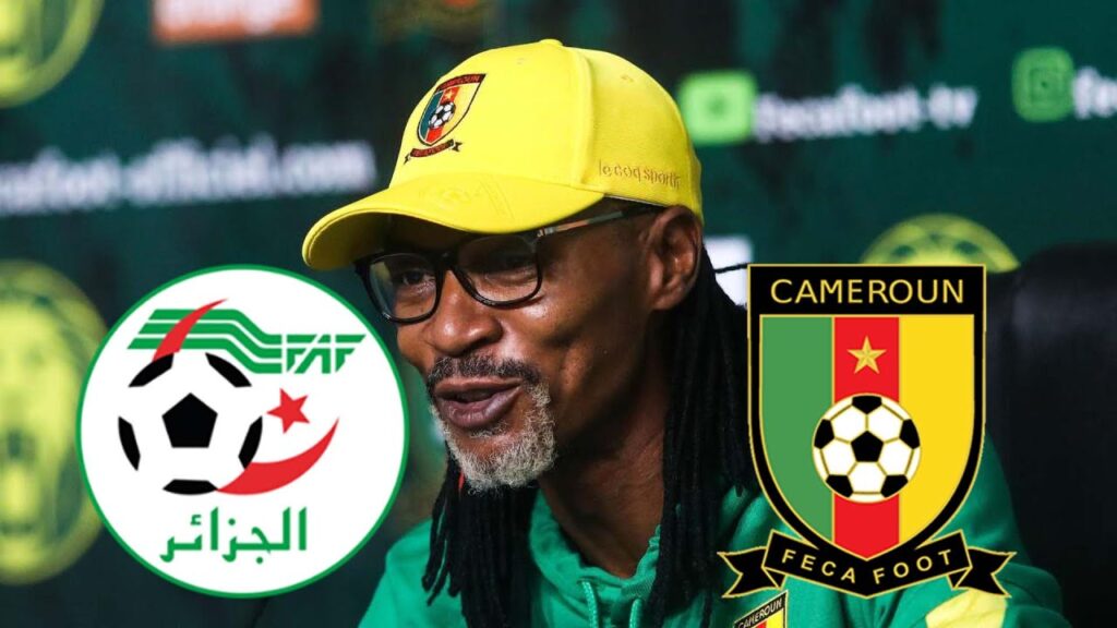 Algérie : le sélectionneur camerounais, Rigobert Song, revient sur le match Algérie - Cameroun