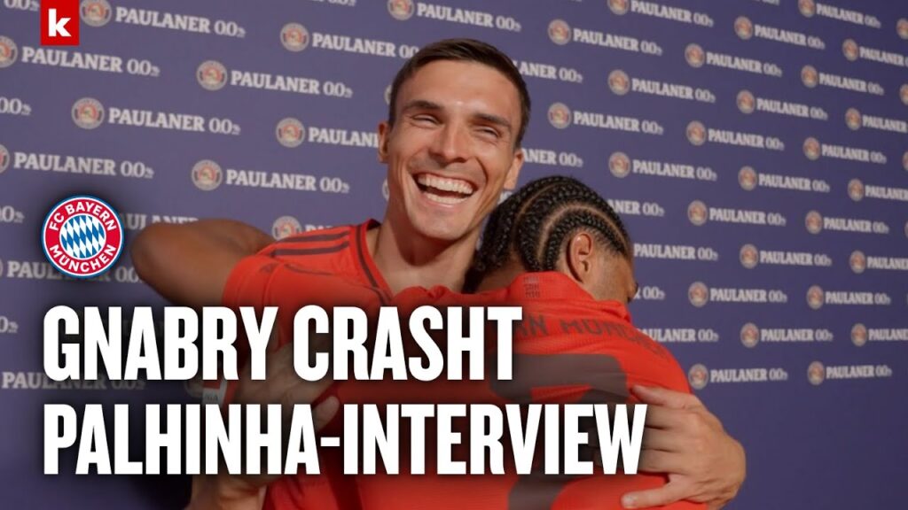 Wegen Gnabry: Palhinha muss während Interview loslachen | FC Bayern