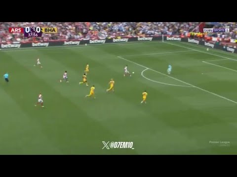 Kai Havertz Goal,  Arsenal vs Brighton 1-0 All Goals & Extended Highlights 2024/25
