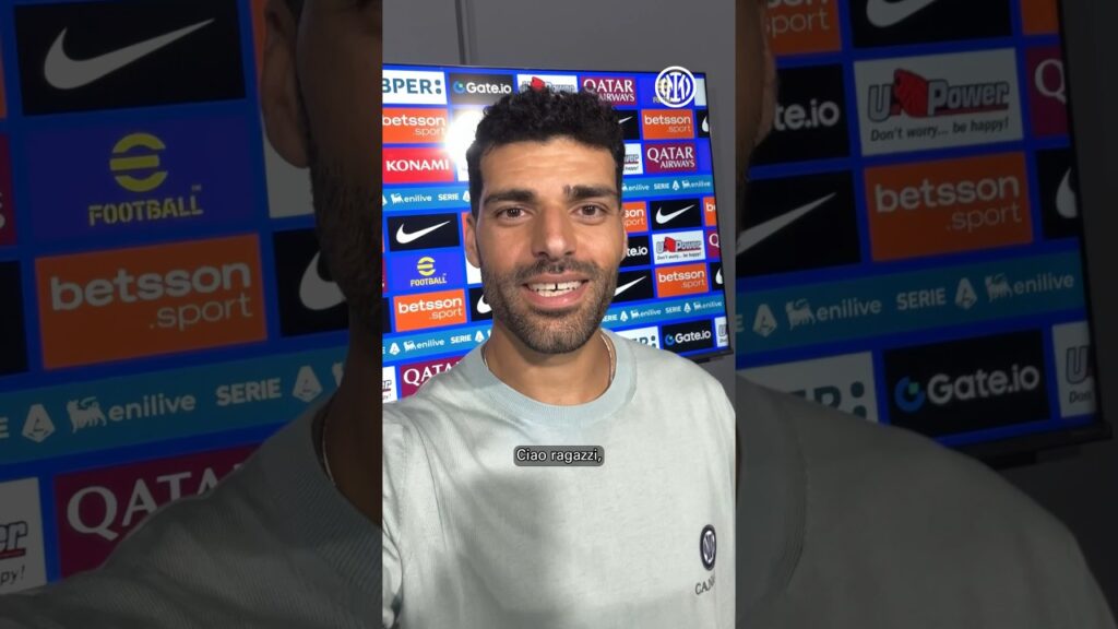 Mehdi in San Siro 🥹🖤💙 #IMinter #Shorts