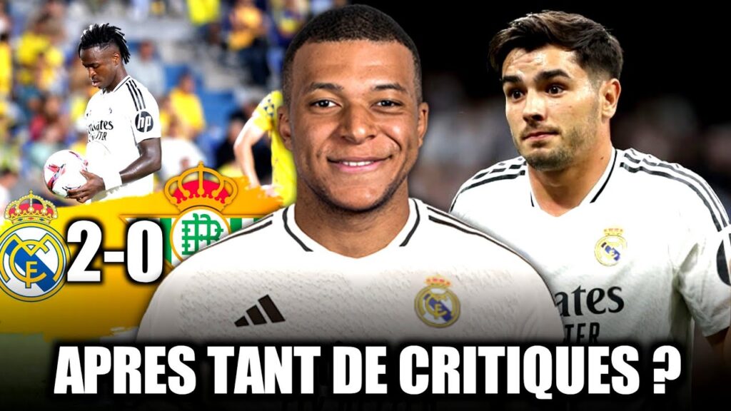 MBAPPÉ VS Un Monde Cruel !! Ce Match N'était-il pas SATISFAISANT ?🤔( Real Madrid 2-0 Betis )