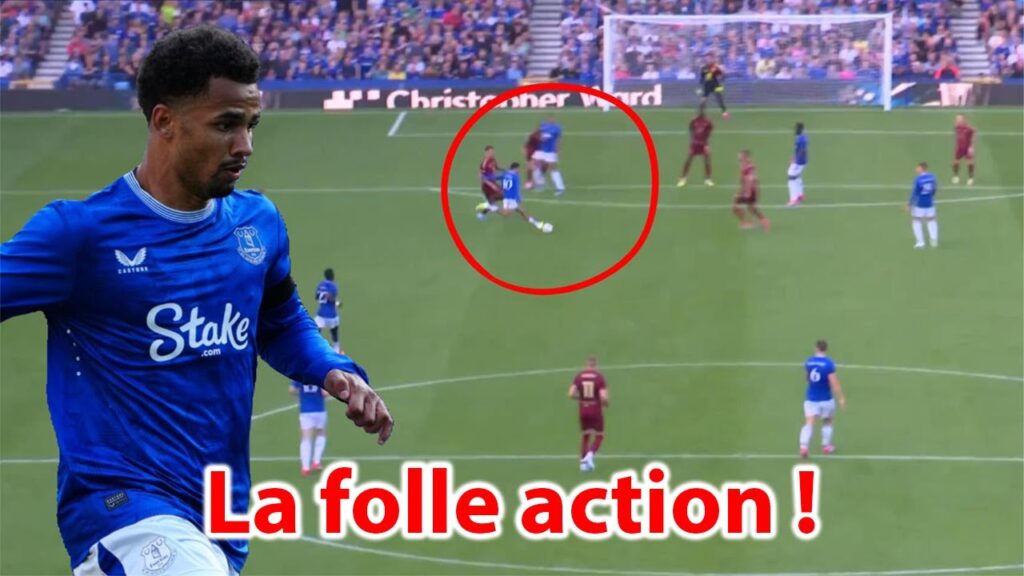 Iliman Ndiaye la folle action qui met le feu en Angleterre...