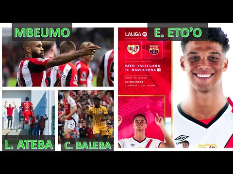 ETIENNE ETO'O - BRYAN MBEUMO BUTEUR - LIONEL ATEBA - FRANK MAGRI