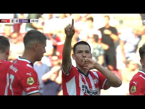 PSV Eindhoven vs Go Ahead Eagles 3-0 Hirving Lozano, Guus Til & Joey Veerman score in win
