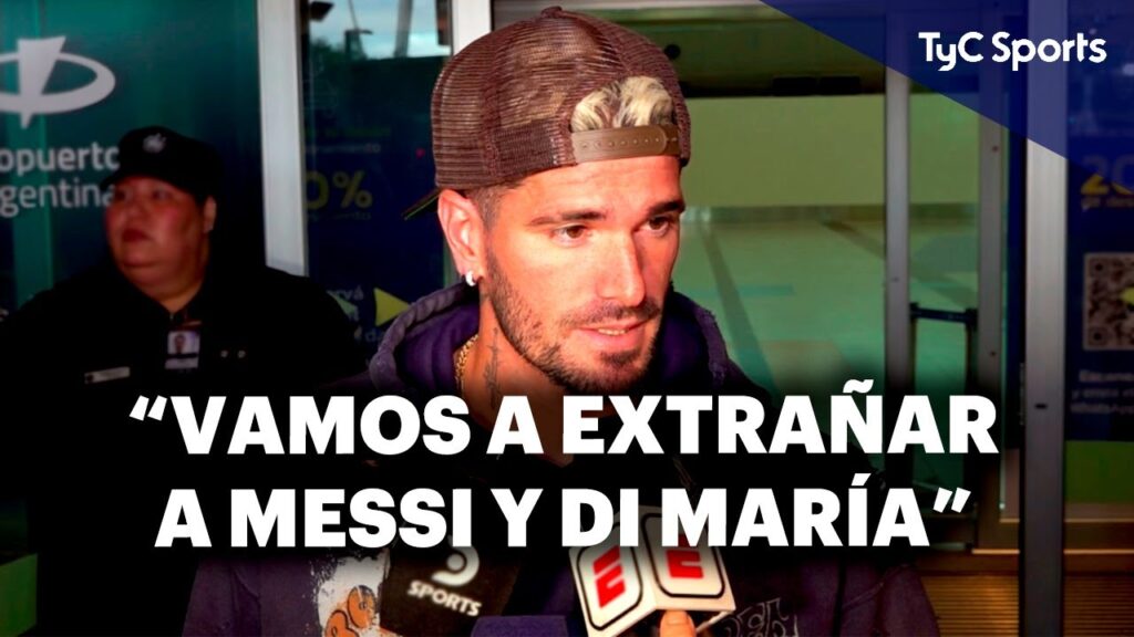 LAUTARO MARTÍNEZ, DE PAUL, DIBU Y TATY CASTELLANOS ARRIBARON AL PAÍS PARA SUMARSE A LA SCALONETA 🇦🇷💙