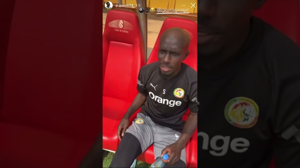 Quand Pape Gueye se moque de son grand frère Gana Gueye 😃🇸🇳🦁🥰 #football #equipenationale