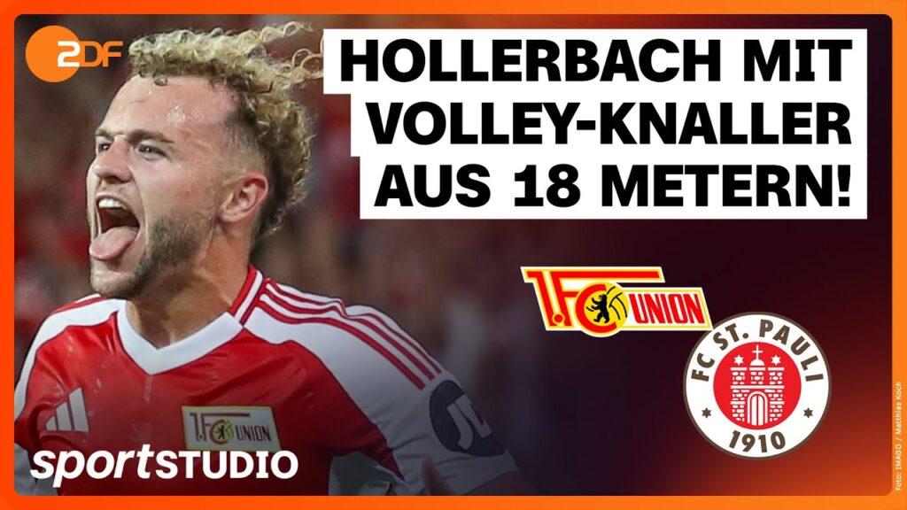 1. FC Union Berlin – FC St. Pauli | Bundesliga, 2. Spieltag Saison 2024/25 | sportstudio