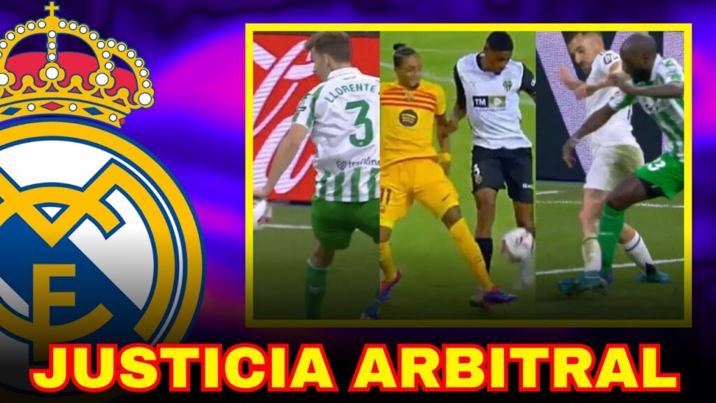 EL REAL MADRID RECLAMA JUSTICIA ARBITRAL TRAS CUATRO JORNADAS INFERNALES “NO PUEDE SER”