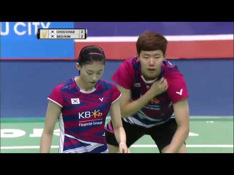 Victor Korea Masters 2017 | Badminton F M1-XD | Choi/Chae vs Seo/Kim