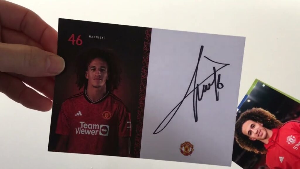 450 Hannibal Mejbri sent me autograph🤩