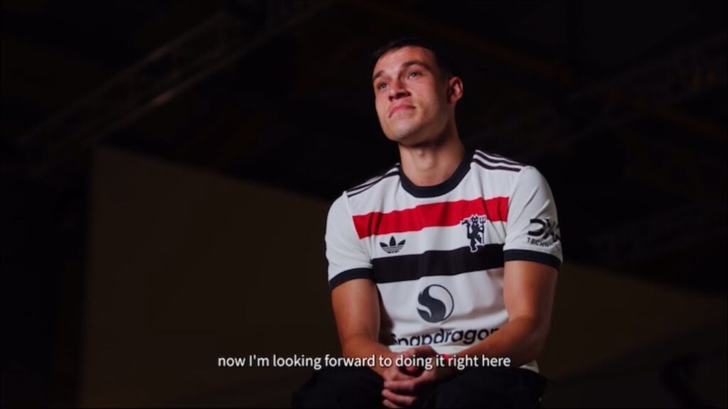 Manuel Ugarte Interview as Manchester United player.