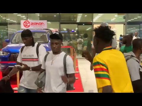 [VIDEO] KUDUS, ATI-ZIGI & JEROME ARRIVAL @ KOTOKA…NEW MF GETS LATE BLACK STARS CALL-UP &1ST TRAINING