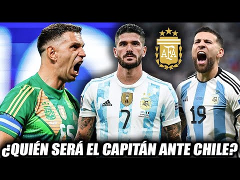 ¿Quién será el capitán de la Selección Argentina ante la ausencia de Lionel Messi?