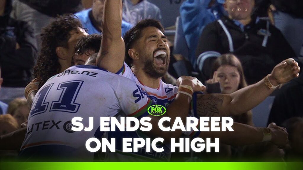 Shaun Johnson wins the game in final seconds of NRL Career! | Fox League