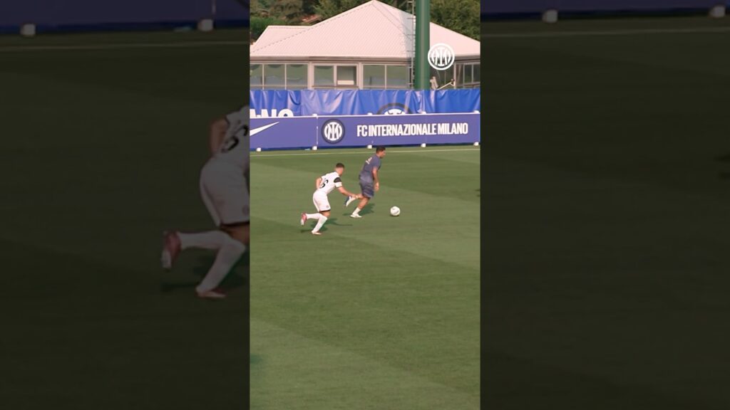 Nutmeg 🥜 + ball recovery ⚓ = Taremi 🔥 #IMInter #Shorts