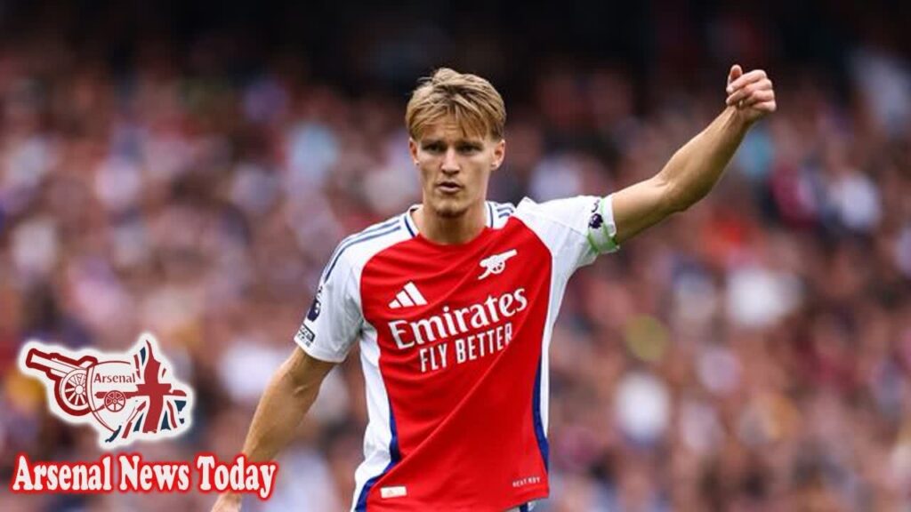 Arsenal FC News Now: Martin Odegaard shows true colours as Arsenal star's behaviour on bench co...