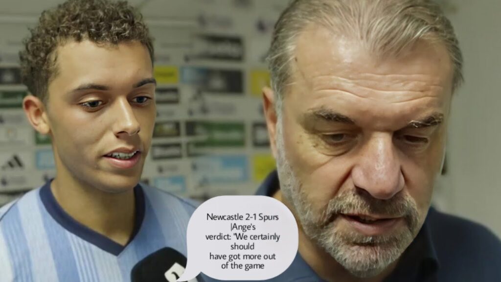 Ange Postecoglu & Brennan Johnson Post-Match Analysis | Defeat to Newcastle | Newcastle 2-1 Spurs