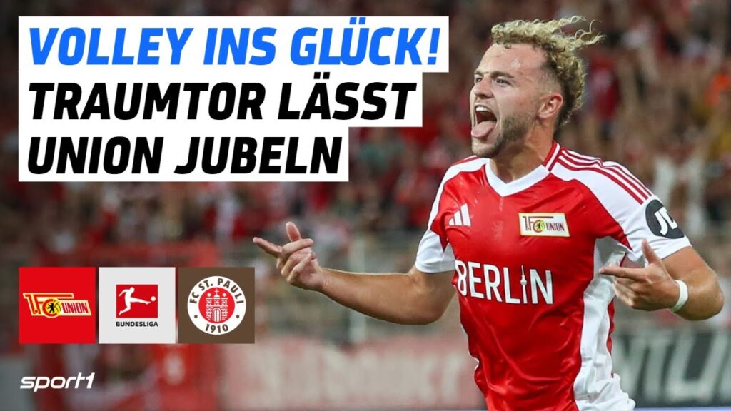 1. FC Union Berlin - FC St. Pauli | Bundesliga Tore und Highlights 2. Spieltag