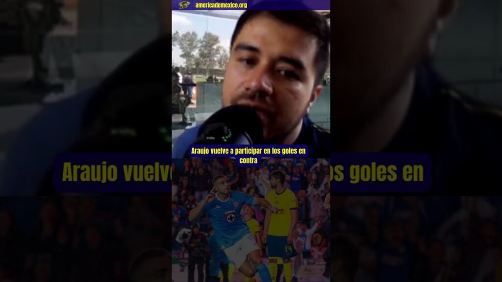 Néstor Araujo volvió a participar en los goles recibidos por el América en el #clasicojoven