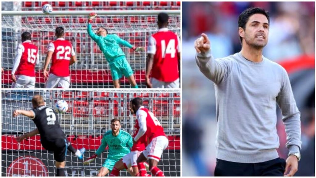 Matt Turner’s howler gifts Nurnberg lead vs Arsenal, says Arsenal fans!