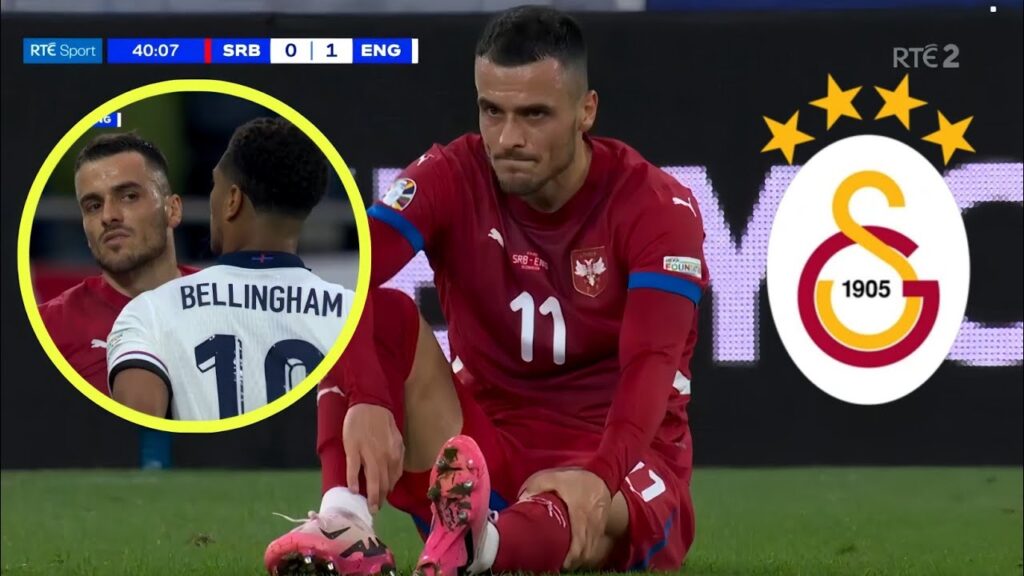 Filip Kostic vs England | Welcome to Galatasaray | All Skills 🟡🔴