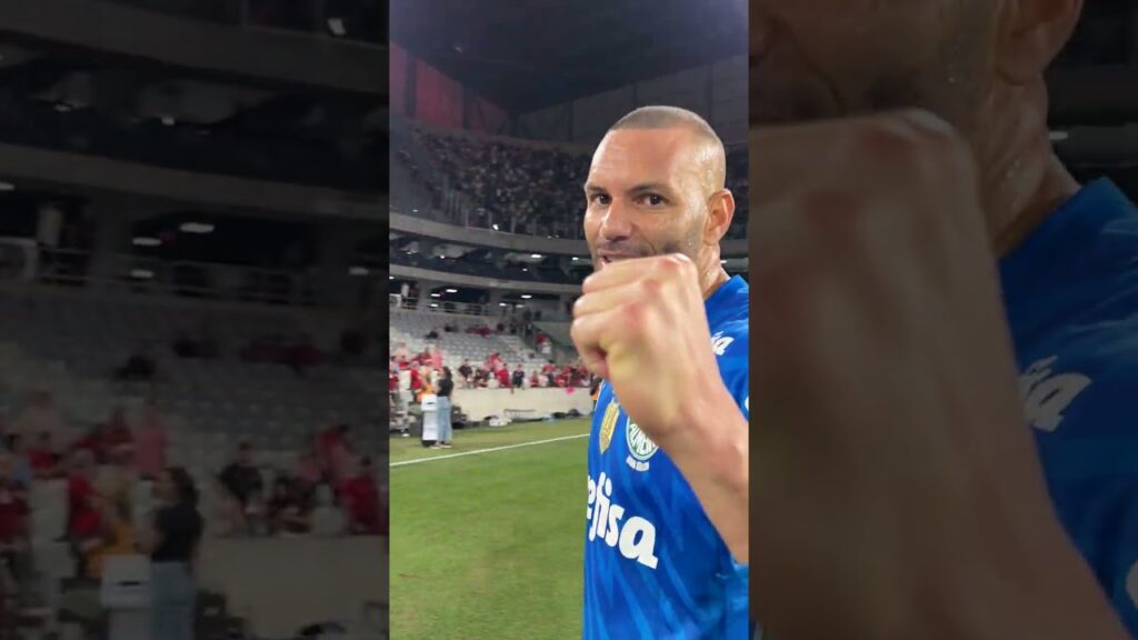WEVERTON SAÚDA A TORCIDA DO #PALMEIRAS 🤲