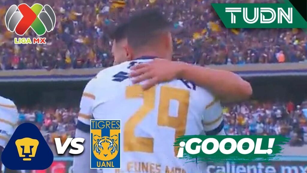 ¡GOL DE PUMAS! Funes Mori dice presente | Pumas 1-0 Tigres | Liga Mx -AP2024 - J6 | TUDN