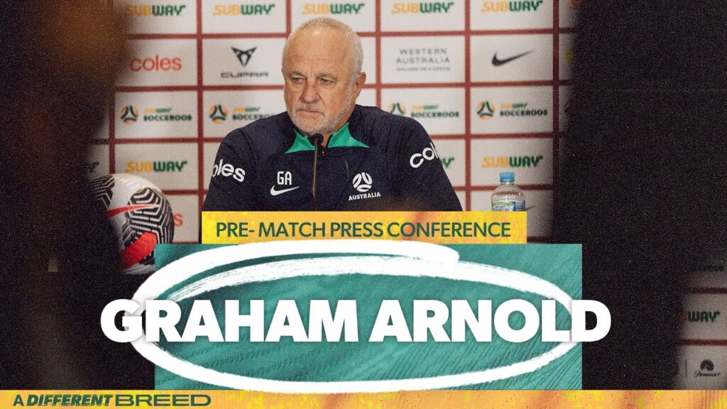 Full press conference: Graham Arnold & Mitch Duke | Pre-match press conference v Bahrain