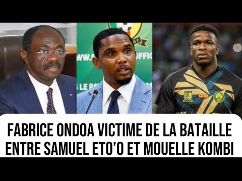 L’absence Fabrice Ondoa dans la liste de Marc Brys est due à la bataille entre Samuel Eto’o et Kombi