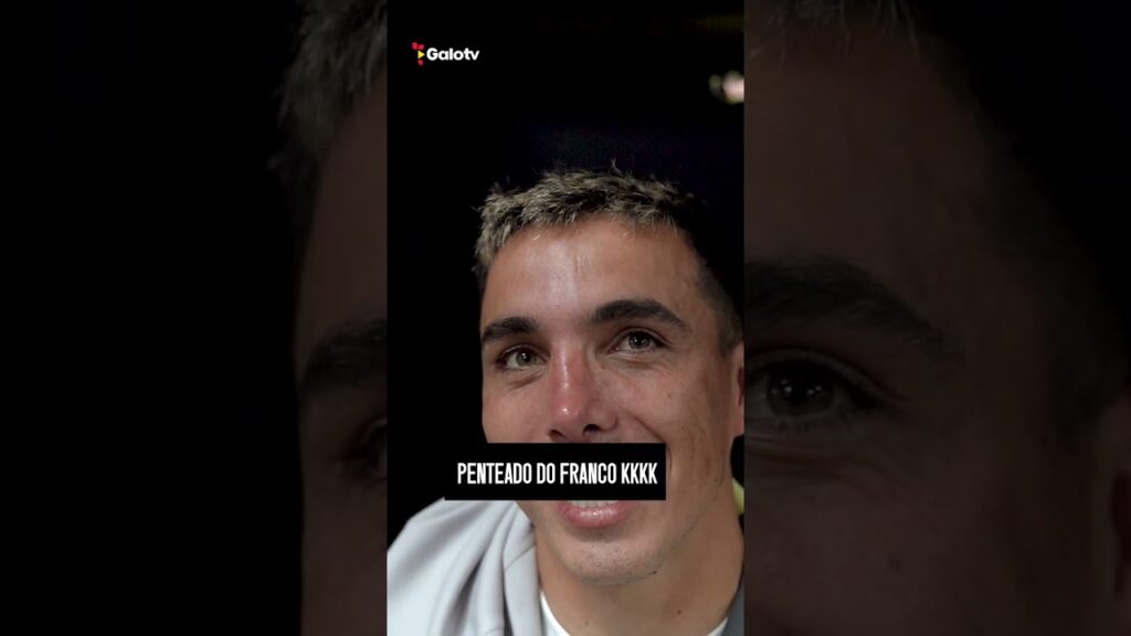 SARAVIA APROVOU o PENTEADO do ALAN FRANCO?! 💇🏼‍♂️🤣 #Galo